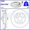 DELPHI Disques de frein pour RENAULT: Zoé (Ref: BG5139C)