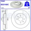 DELPHI Disques de frein pour RENAULT: Clio (Ref: BG5168C)