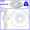 Delphi Disque de frein BG9513C