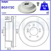 DELPHI Disques de frein pour SSANGYONG: Rodius (Ref: BG5172C)