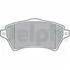 DELPHI Plaquettes de frein X4 pour LAND ROVER: Freelander (Ref: LP1652)