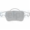 DELPHI Plaquettes de frein X4 pour VOLVO: V70, S70, S80, S60, XC 70 (Ref: LP1504)