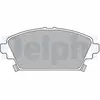 DELPHI Plaquettes de frein X4 pour MG: MG ZR & HONDA: Accord (Ref: LP1503)
