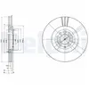 Disque de frein DELPHI BG3528 avant, ventilé, 2 pièce
