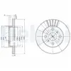 DELPHI Disques de frein pour TOYOTA: Yaris, Yaris Verso (Ref: BG3519)