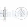 Disque de frein DELPHI BG3520 avant, ventilé, 2 pièce
