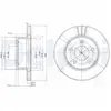 Disque de frein DELPHI BG3532 avant, ventilé, 2 pièce