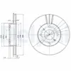 Disque de frein DELPHI BG3596 avant, ventilé, 2 pièce