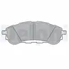 DELPHI Plaquettes de frein X4 pour FORD: Ranger (Ref: LP3707)