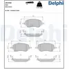 DELPHI Plaquettes de frein X4 pour FIAT: Tipo, Aegea (Ref: LP3709)