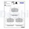 DELPHI Plaquettes de frein X4 pour HYUNDAI: Tucson & KIA: Sportage (Ref: LP3904)