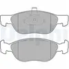 DELPHI Plaquettes de frein X4 pour FIAT: Punto (Ref: LP1734)