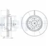 DELPHI Disques de frein pour HONDA: CR-V, Civic, Stream (Ref: BG3720)
