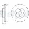 Disque de frein DELPHI BG3734 avant, ventilé, 2 pièce