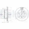 Disque de frein DELPHI BG3236, avant, ventilé, 2 pièce