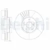 DELPHI Disques de frein pour TOYOTA: Avensis, Celica (Ref: BG3189)