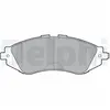 Delphi Technologies Kit de plaquettes de frein, frein à disque LP1304