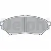 DELPHI Plaquettes de frein X4 pour MITSUBISHI: Pajero (Ref: LP1448)