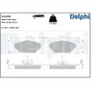 Jeu de 4 plaquettes de frein DELPHI LP1436 - Réf. LP1436