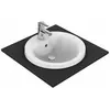 Ideal Standard E504201 Connect Vasque sphère à encastrer 48 Blanc