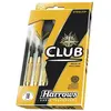 Jeu de 3 fléchettes en laiton Harrows Club 20 GK pour cibles traditionnelles
