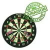 Harrows Kit Cible carton + Fléchettes acier "Family Dart Game"