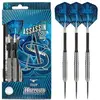 Harrows Assassin Fléchettes en tungstène Pointe en acier Argent 24g