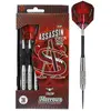 Fléchettes HARROWS Assassin HEAVY 80% Tungstene pointe acier (Plusieurs modèles) 28GK