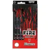 Fléchettes Harrows Fire High Grade Alloy pointe nylon 18GR