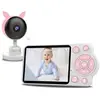 FOSMET BabyPhone Camera, Zoom 4X/2.4GHz Communication Bidirectionnelle...