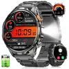 AIMIUVEI Montre Connectée Homme 1000mAh/LED Lampe 1.91 AMOLED HD/113 S...