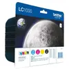 Brother LC1000 Cartouches dencre Multipack Couleu TU