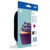 Brother LC123M - a rendement eleve - magenta - original - cartouche d'encre
