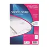 OFFICE STAR - Boite de 2700 étiquettes autocollantes blanches multi-us...