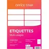 Office Star - Blanc - 63.5 x 38.1 mm 2100 étiquette(s) (100 feuille(s)...