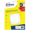 AVERY - Etui de 448 étiquettes autocollantes. Format 48,5 x 18,5 mm.