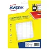 Avery - tiquettes adhésives multi-usages 12,8 x 18,3 mm ETE112 - Boîte de 1792