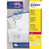Avery - Blanc - 38.1 x 63.5 mm 315 étiquette(s) (15 feuille(s) x 21) é...