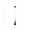 Endon - Lampadaire extérieur Burford Alliage noir mat - Noir