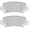 FERODO Plaquettes de frein X4 pour TOYOTA: Corolla (Ref: FDB1574)