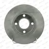 Disque de frein FERODO DDF318 avant, plein, 2 pièce