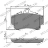 Kit de plaquettes de frein, frein à disque PREMIER FDB1308 Ferodo FDB1308