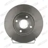 Jeu de 2 disques de frein FERODO DDF1072 - Réf. 1020483