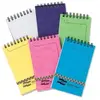 AUCUNE Europa Minor 3151 Lot de 20 bloc-notes à spirale avec fermeture élastique Reliure intégrale Ligné 80 g/m² Couleurs assorties 120  