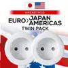 Adaptateur secteur GO TRAVEL Europe vers Japon / Etats-Unis