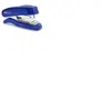 Rapesco 1143 Agrafeuse Flat-Clinch à Demi-Bande, Capacité de 25 Feuilles, Bleu