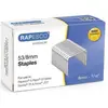 Rapesco 0750 Agrafes Galvanisé 53/8 mm, Lot de 5000