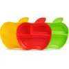 Baby Brands Munchkin Lot de 3 assiettes en forme de pomme