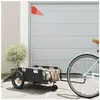 VIDAXL Prix bas - Remorque de vélo Polyvalent - supporté 50 kg - noir ...
