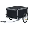 VIDAXL Prix bas - Remorque de vélo Polyvalent - supporté 50 kg - noir ...